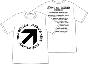 JAPAN'S NEXT 渋谷JACK 2018 WINTER Tシャツ/S・M・L